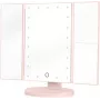 Humanas HS-ML04 LED Makeup Mirror with Illumination - Pink