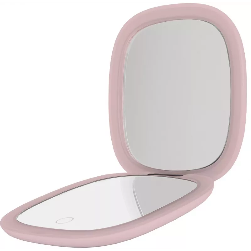 Humanas HS-PM01 Kosmetinis veidrodis su LED apšvietimu - Rožinis