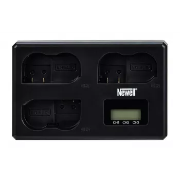Newell TT-USB-C trigubo kanalo įkroviklis Nikon EN-EL15 baterijoms