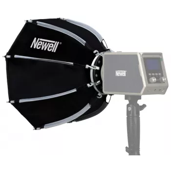 Newell 30 cm aštuonkampis softbox su Mini Bowens (FM) laikikliu