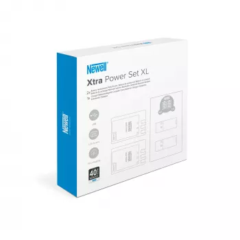 Newell DL-USB-C dviejų kanalų įkroviklis su 2 NP-BX1 baterijomis, skirtas Sony