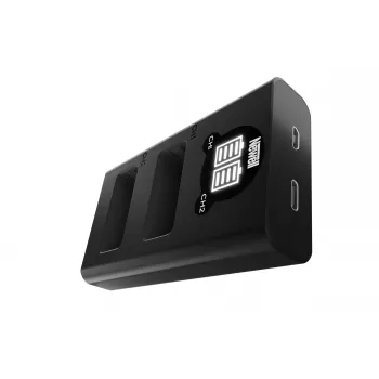 Newell DL-USB-C dviejų kanalų USB-C įkroviklio ir LP-E17 akumuliatoriaus rinkinys, skirtas Canon