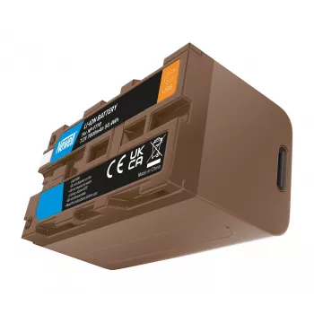Newell NP-F770 pakaitinė baterija su USB-C, skirta Sony