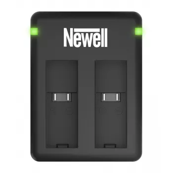 Newell SDC-USB dviejų kanalų USB įkroviklis, skirtas Kodak LB-015 baterijoms