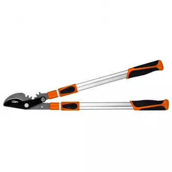 NEO TOOLS By-Pass Genėjimo Žirklės 665 mm, Pjovimo Diapozonas iki 42 mm, Pavarų Mechanizmas, Teleskopinės Rankenos