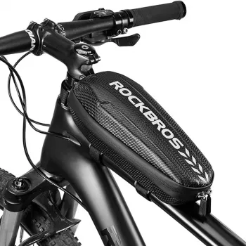 ROCKBROS B60 Waterproof Bicycle Frame Bag - Black