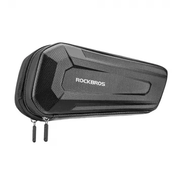 ROCKBROS B66 Waterproof Bicycle Frame Bag - Black