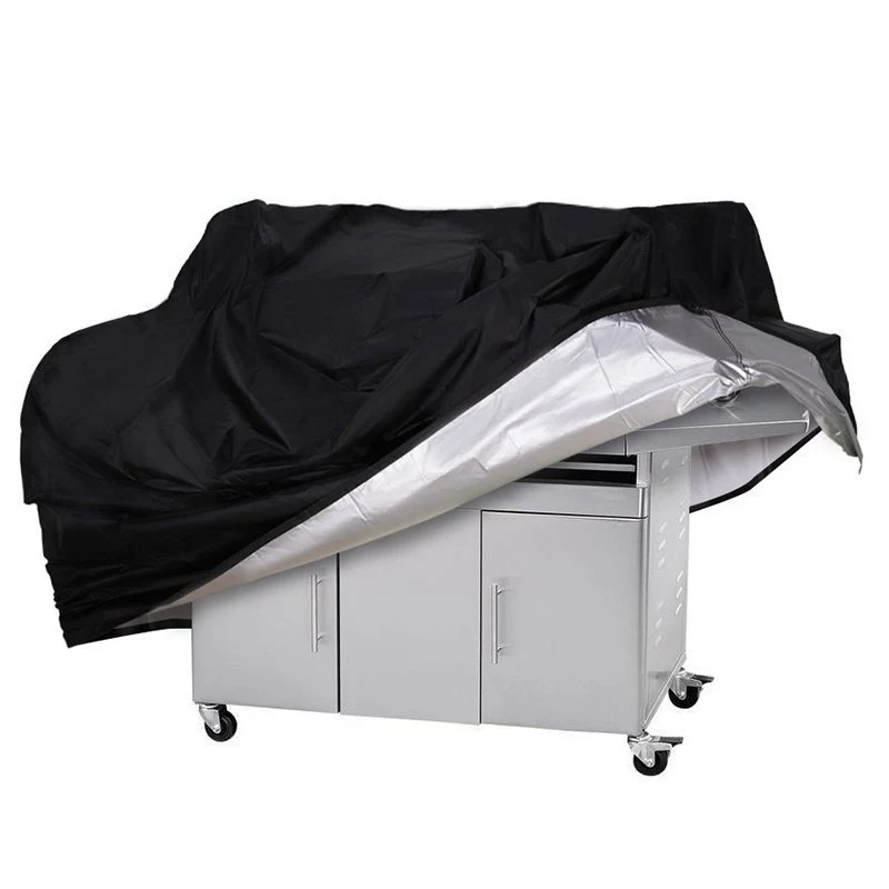 HURTEL Waterproof Protective Cover XXL Black for Grill, Bicycle, Motorcycle, Garden Furniture