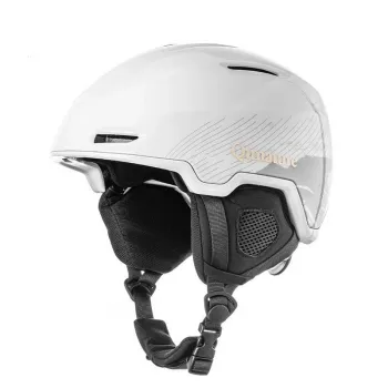 Qunature slidinėjimo šalmas 10130003002 su ausinėmis snieglentei 54-58 cm - Baltas
