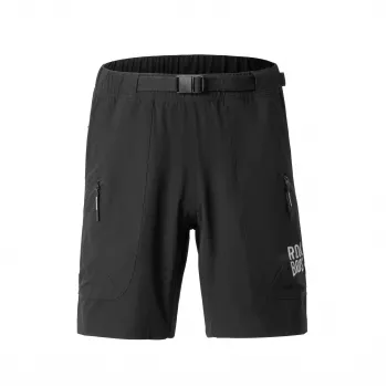 ROCKBROS YDDK015 Dviračių šortai su diržu, dydis XXXL - Juoda