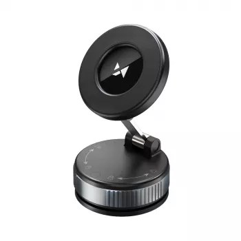Wozinsky WUSM-01 Magnetinis laikiklis automobiliui ant prietaisų skydelio/priekinio stiklo - juodas