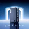 Wozinsky 240W GaN QC3 Įkrovimo Stotelė - Juoda