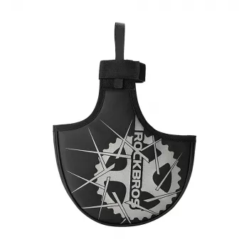 Rockbros D76 Dviračio švaistiklio dangtelis - juoda/pilka