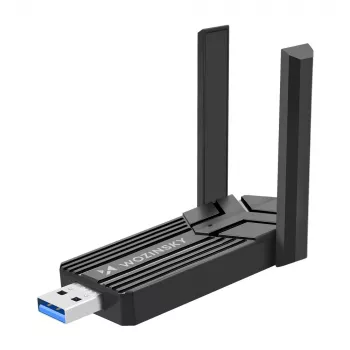 Wozinsky WAX-1800 Dual-Band Wireless USB 3.0 WiFi 6 Adapter - Juoda