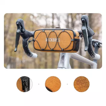 Rockbros TL001 ROAD TO SKY Vandeniui Atsparus Vairo Krepšys 1,9L – Oranžinis