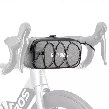 Rockbros TL001 ROAD TO SKY Vairų krepšys 1.9L Vandeniui atsparus – Pilka