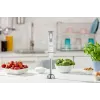 ZELMER ZHB4555S 1000W Panardintuvas, sidabrinis/juodas, nerūdijančio plieno peilis, kintamas greitis su turbo, smulkintuvas 500ml, plaktuvas, indelis 700ml