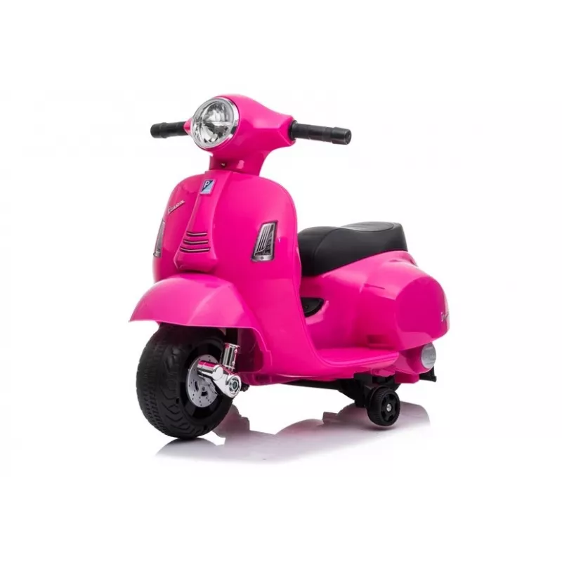 LEAN CARS Rožinis elektrinis paspirtukas Vespa GTS 300 Mini