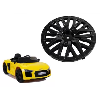 LEAN CARS Dangtelis elektriniam automobiliui Audi R8 juodas