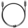 NEXT ONE USB-C į USB-C laidas 1,2 m Kosminė pilka