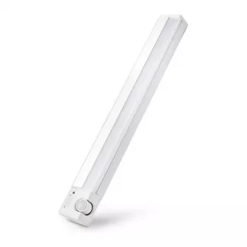 Avide LED spintos šviestuvas su baterija 2.5W PIR judesio jutikliu