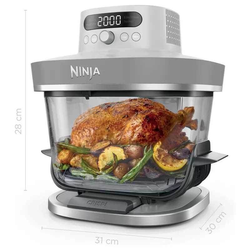 Ninja CRISPi PRO AS090EUWH Karšto oro gruzdintuvė 4,7L 2400W Balta