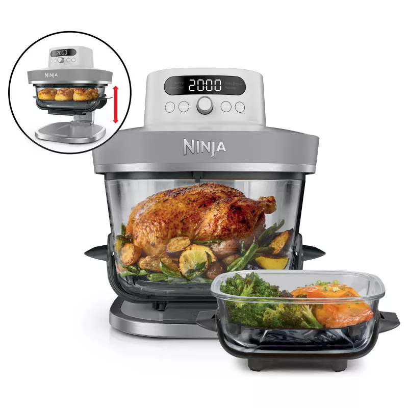 Ninja CRISPi PRO AS090EUWH Karšto oro gruzdintuvė 4,7L 2400W Balta