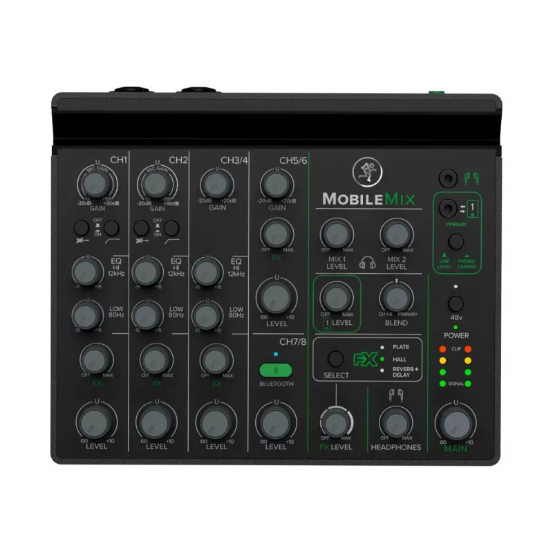 Mackie MobileMix - Nešiojamas garso / srautinio perdavimo maišytuvas
