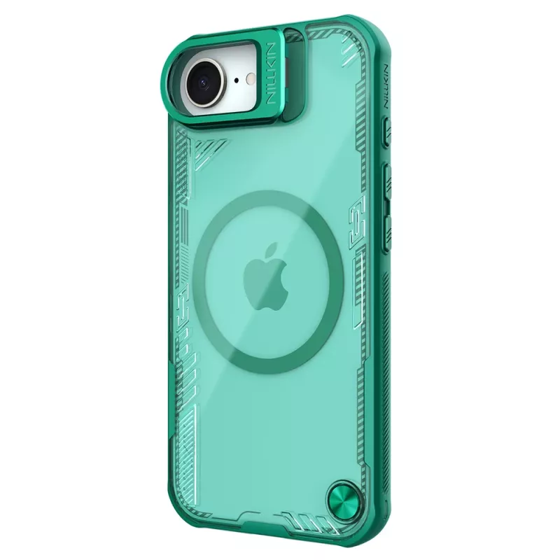 Nillkin Iceblade Prop Magnetic Case with Stand for iPhone 16e / 17e - Green