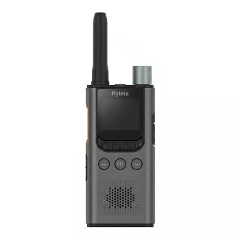 Hytera S1 Pro HYT-S35 U1 1W/3W 400-470MHz UHF DMR Nešiojama dvipusė radijo stotis su išimama Li-Poly 2200mAh baterija, antena AN0435H19, 3.5mm garsu, 1.3 inch OLED ekranu, pilka