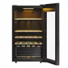Haier HWS34GGH1 Wine Bank 50 Serie 3 Kompresorinis vyno šaldytuvas Laisvai pastatomas Juodas 34 buteliai