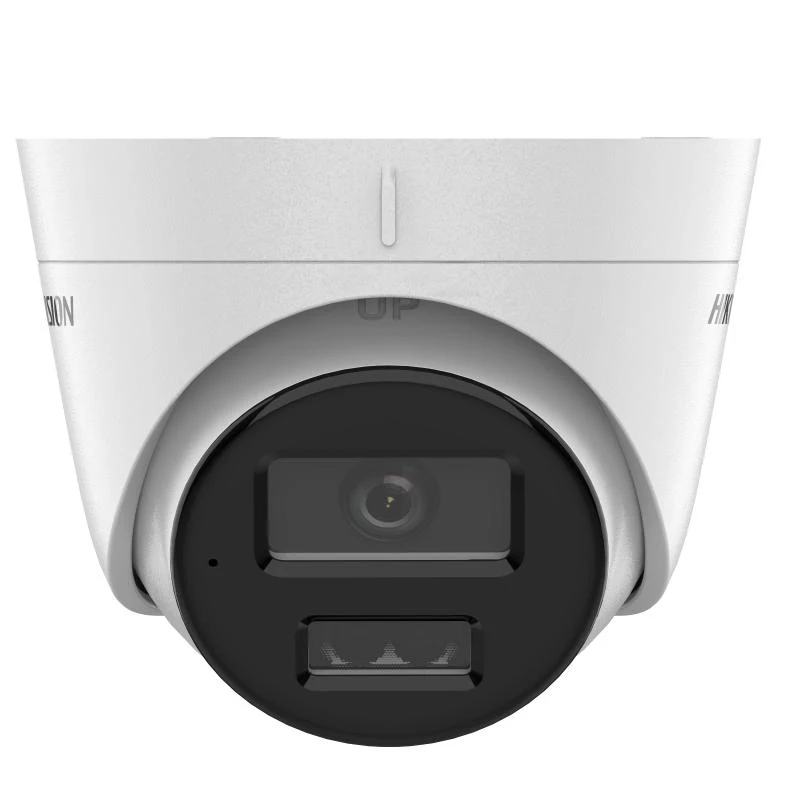 Hikvision DS-2CD1323G2-LIU 2 MP kupolinė tinklo kamera su dviguba šviesa, 2,8 mm objektyvu, PoE, IP67
