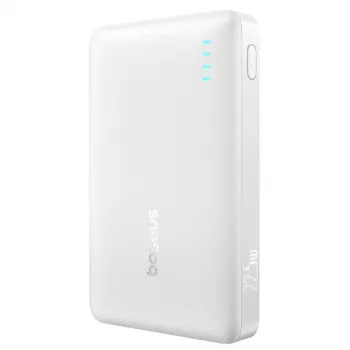 Baseus EnerFill FP21 10000 mAh 22.5W USB-A USB-C Power Bank White