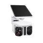 Baseus Security X1 Pro lauko dviguba kamera 3K balta (S0003500)