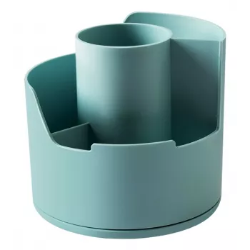 Deli LonGreen Pieštukinė 12x12x11 cm Šviesiai Mėlyna