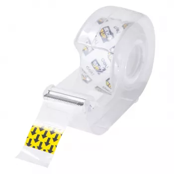 Deli permatoma lipni juosta su dozatoriumi D260804, 18 mm x 7 m