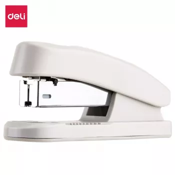 Stalinis segiklis Deli Desktop Stapler D391002, baltas, 25 lapai