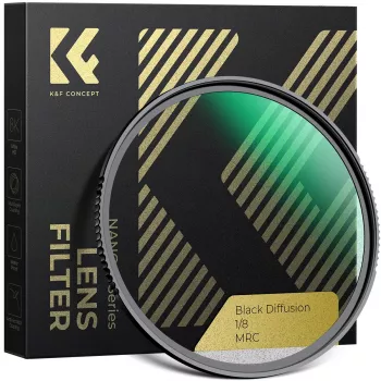 K&F Concept Black Diffusion 1/8 filtras 58mm