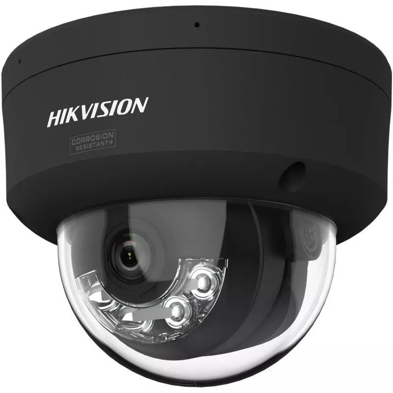Hikvision DS-2CD2187G3-LIS2UY 2.8mm Juoda 8 MP Smart Hybrid Light su ColorVu fiksuoto miniatiūrinio kupolo kamera