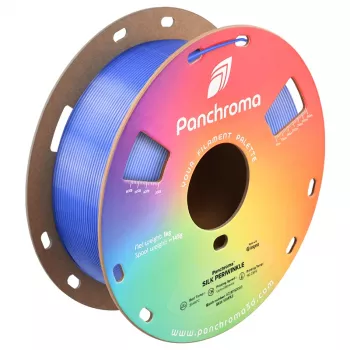 Polymaker Panchroma PLA Silk 3D spausdintuvo kaitinamoji medžiaga, 1,75 mm, 1 kg, Periwinkle