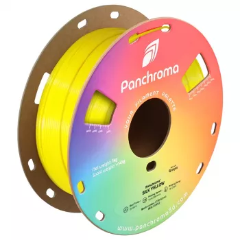 Polymaker Panchroma PLA Silk 3D spausdintuvo kaitinamoji medžiaga, 1,75 mm, 1 kg, geltona