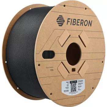 Polymaker Fiberon PA6-CF20 Anglies Pluošto Nailono Filamentas 1.75mm Juodas 0.5kg