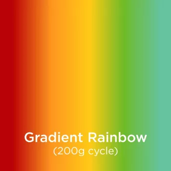 Polymaker HT-PLA 3D spausdintuvo kaitinamoji medžiaga, 1,75 mm, 1 kg, Gradient Rainbow