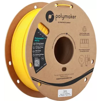 POLYMAKER PETG 1.75mm Yellow 1kg 3D Filament (PB05007)