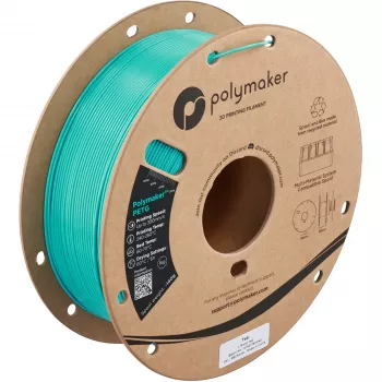 Polymaker PETG 3D spausdintuvo kaitinamoji medžiaga, 1,75 mm, 1 kg, Teal (PB05009)