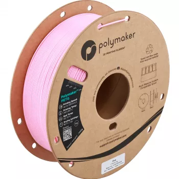Polymaker PETG 3D spausdintuvo kaitinamoji medžiaga, 1,75 mm, 1 kg, rožinė (PB05018)