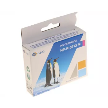 G&G Ninestar suderinama rašalo kasetė, skirta Epson T0713 (C13T07134012) - Magenta