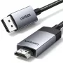 Ugreen DP119 DisplayPort į HDMI adapterio laidas 4K 60Hz 1m Pilka