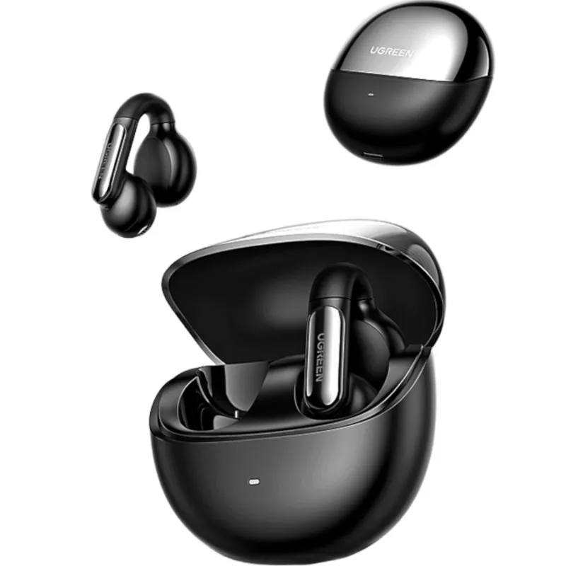 Ugreen HiTune S5 WS210 True Wireless Earbuds su aktyviu triukšmo slopinimu (juoda)