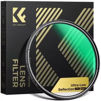 K&F Concept Nano-X itin mažo atspindžio apskritas poliarizacinis filtras 58mm